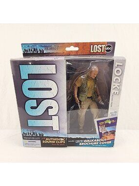 2006 McFarlane Toys Lost Season 1 Locke Action Figure Opened‎ Box
